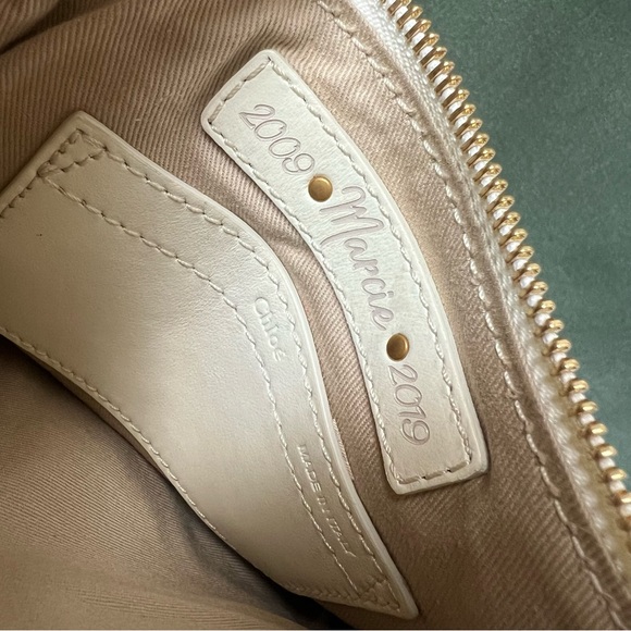 PERFECT FOR RODEO 🤠 Chloe Ivory Leather Fringe Mini Marcie Bag - Special Edition - Picture 16 of 16